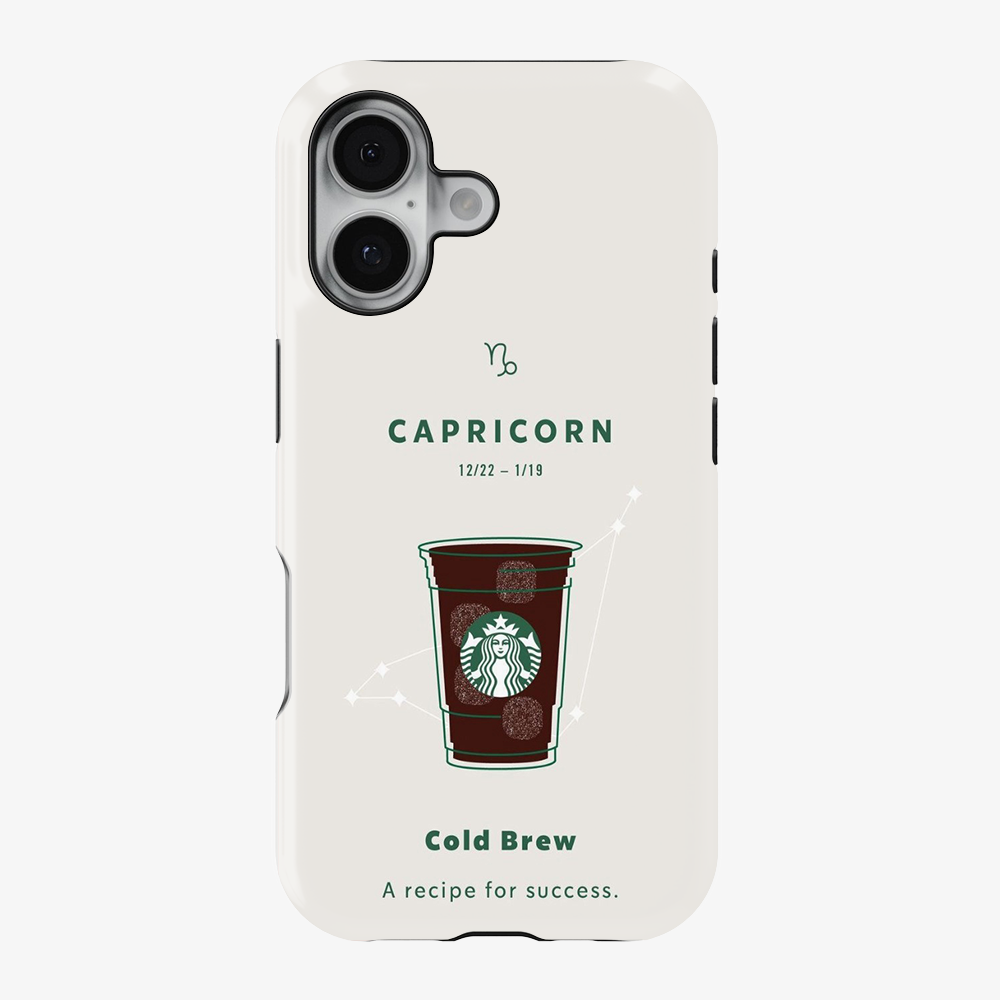 Capricorn | Starbucks Phone Case