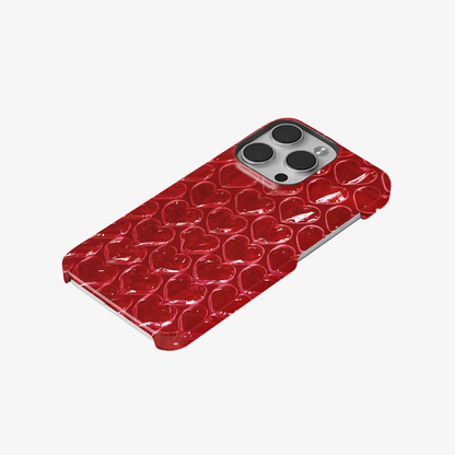Pop Red Heart Phone Case
