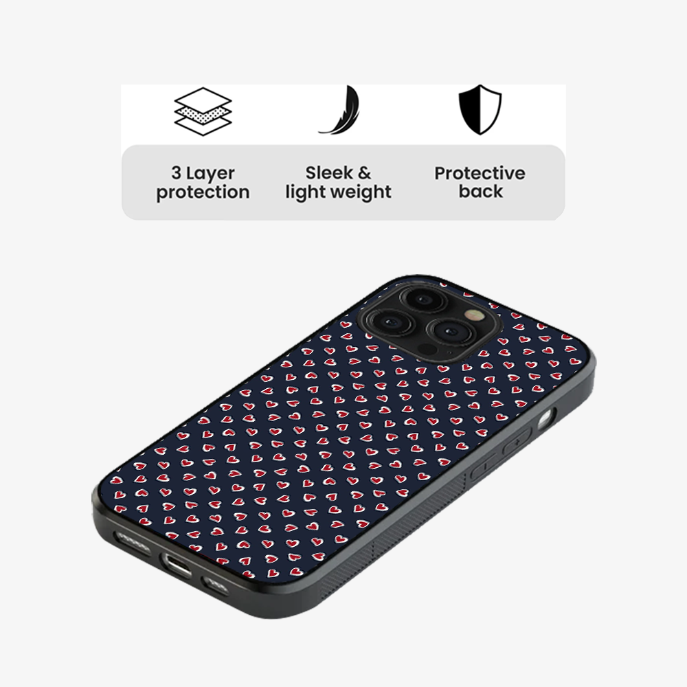 Falling Hearts Phone Case | One