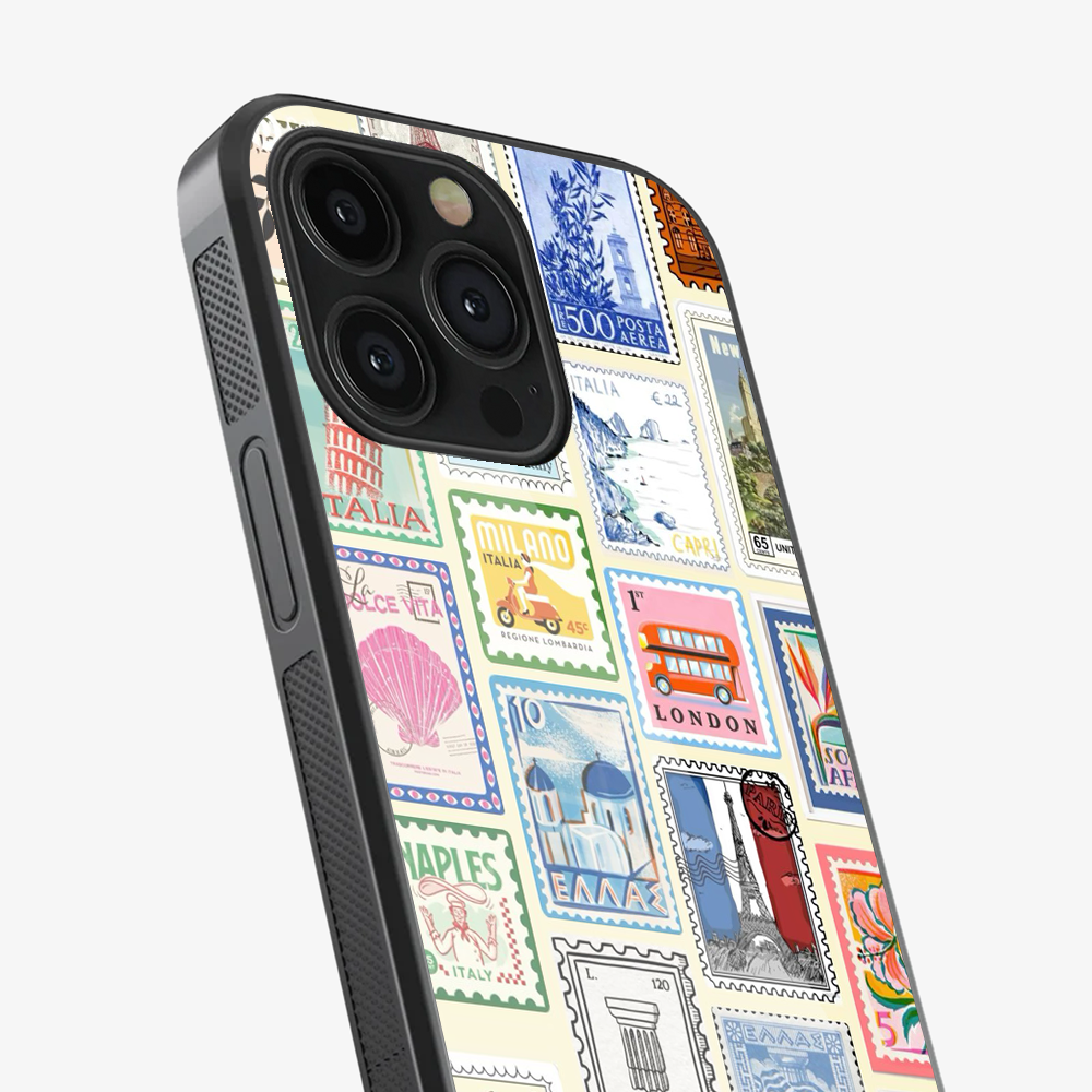 Multiple Stamps Phone Case