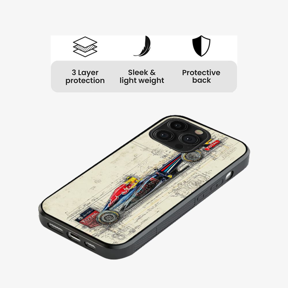 F1 X RedBull Phone Case | Three