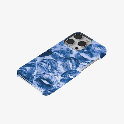 Blue Lips Pattern Phone Case