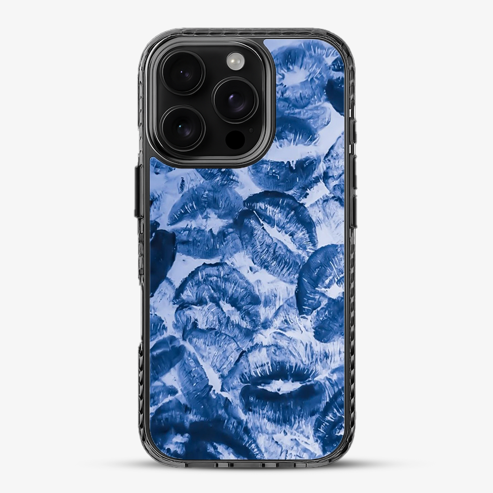 Blue Lips Pattern Phone Case