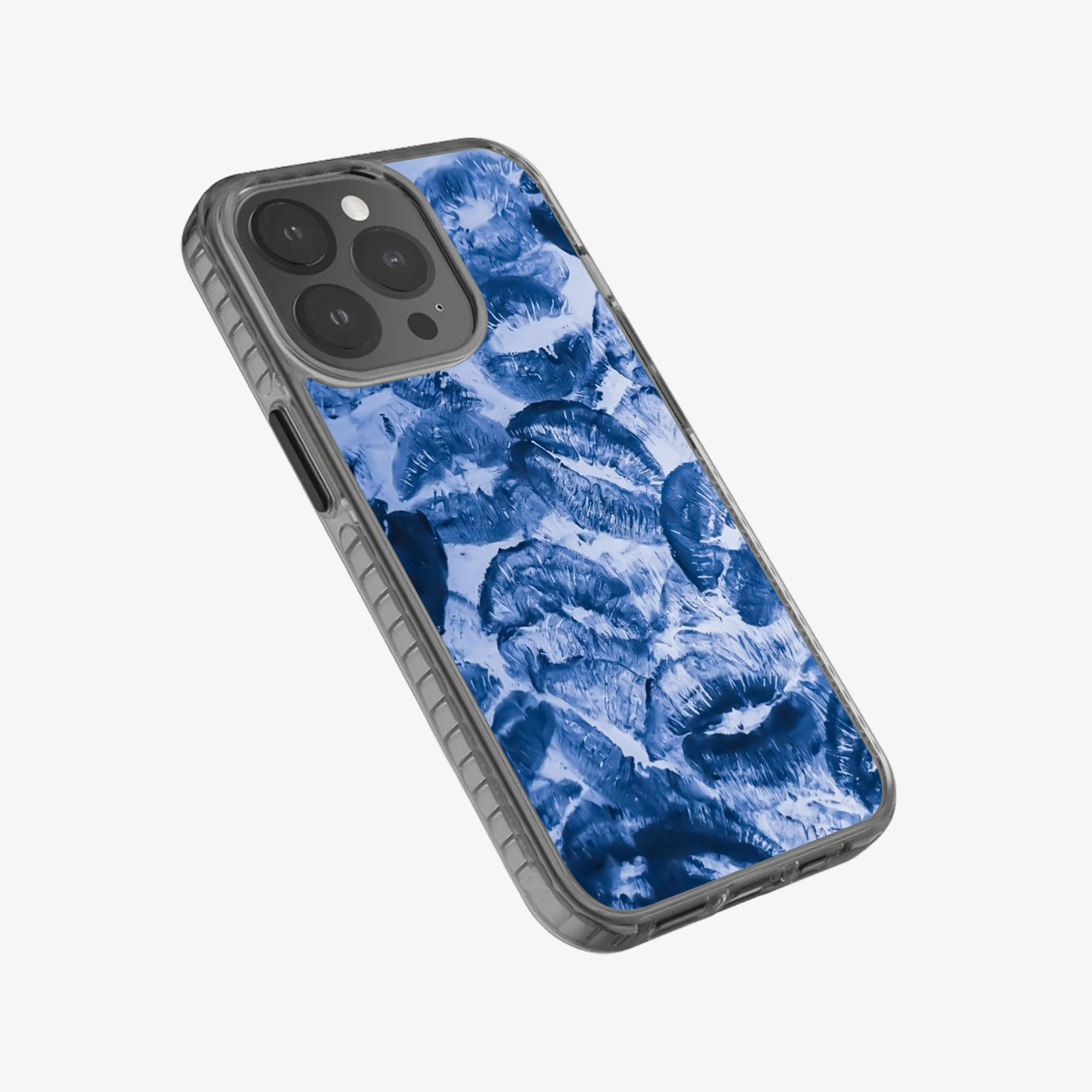 Blue Lips Pattern Phone Case