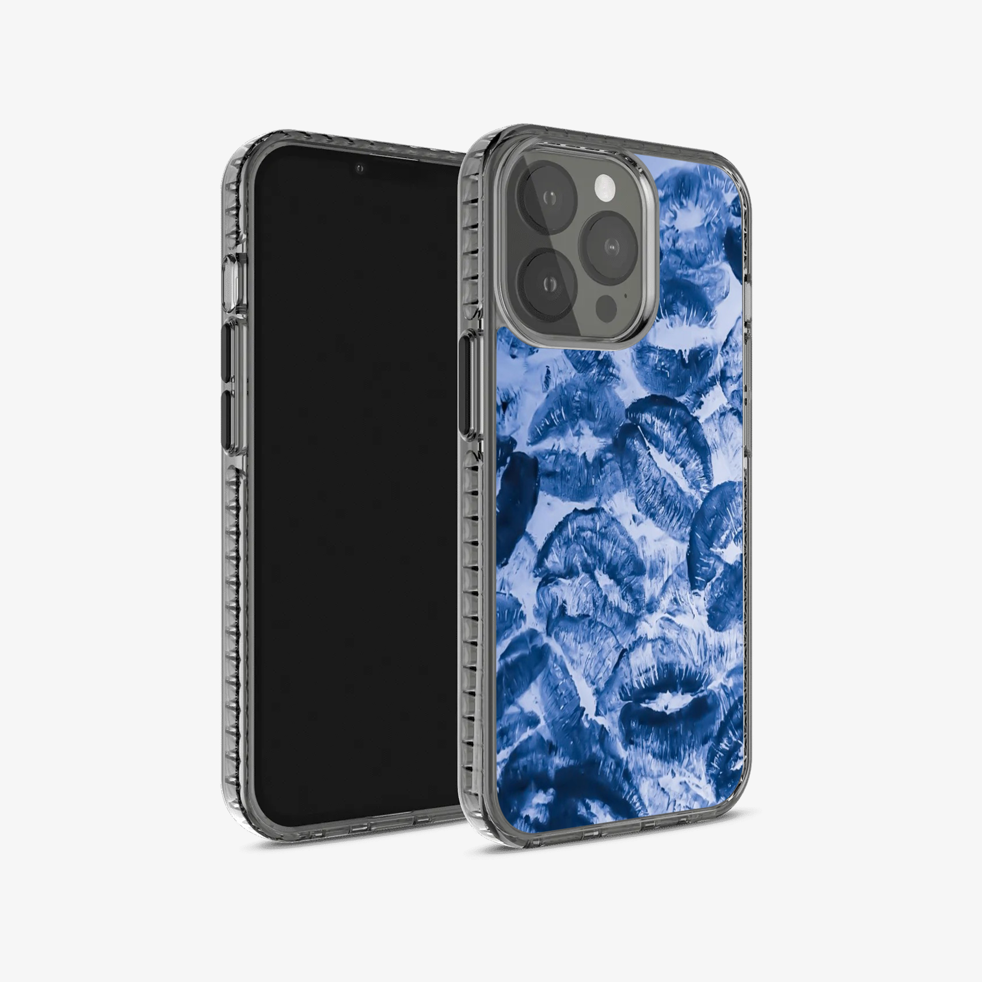 Blue Lips Pattern Phone Case