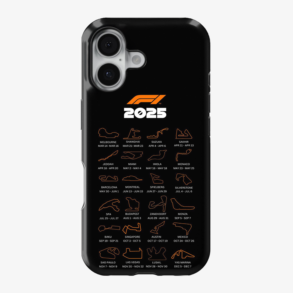 F1 Circuits Phone Case