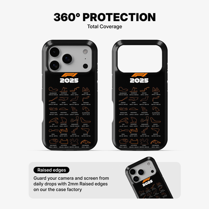 F1 Circuits Phone Case