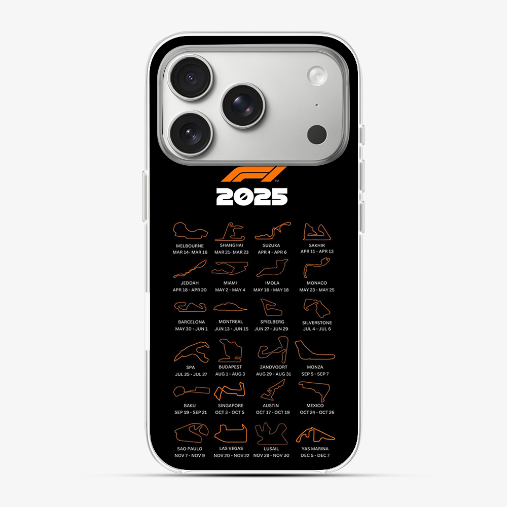 F1 Circuits Phone Case