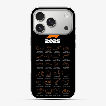 F1 Circuits Phone Case