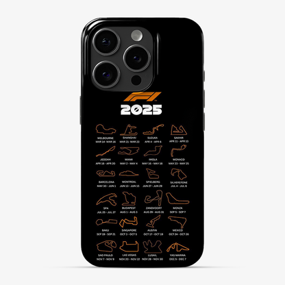 F1 Circuits Phone Case