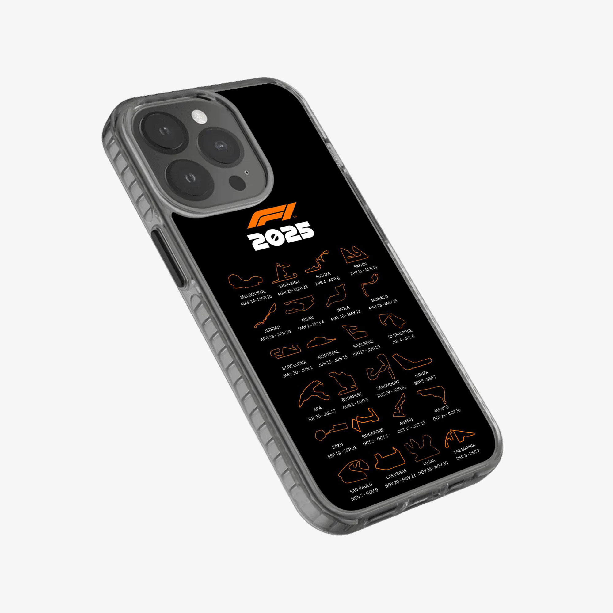 F1 Circuits Phone Case