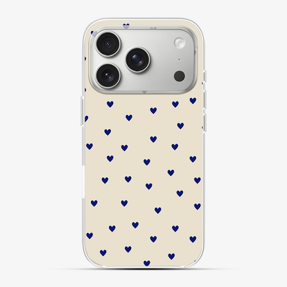 Blue Multiple Heart's Phone Case