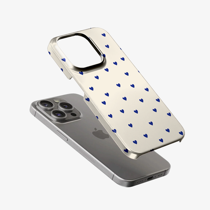 Blue Multiple Heart's Phone Case