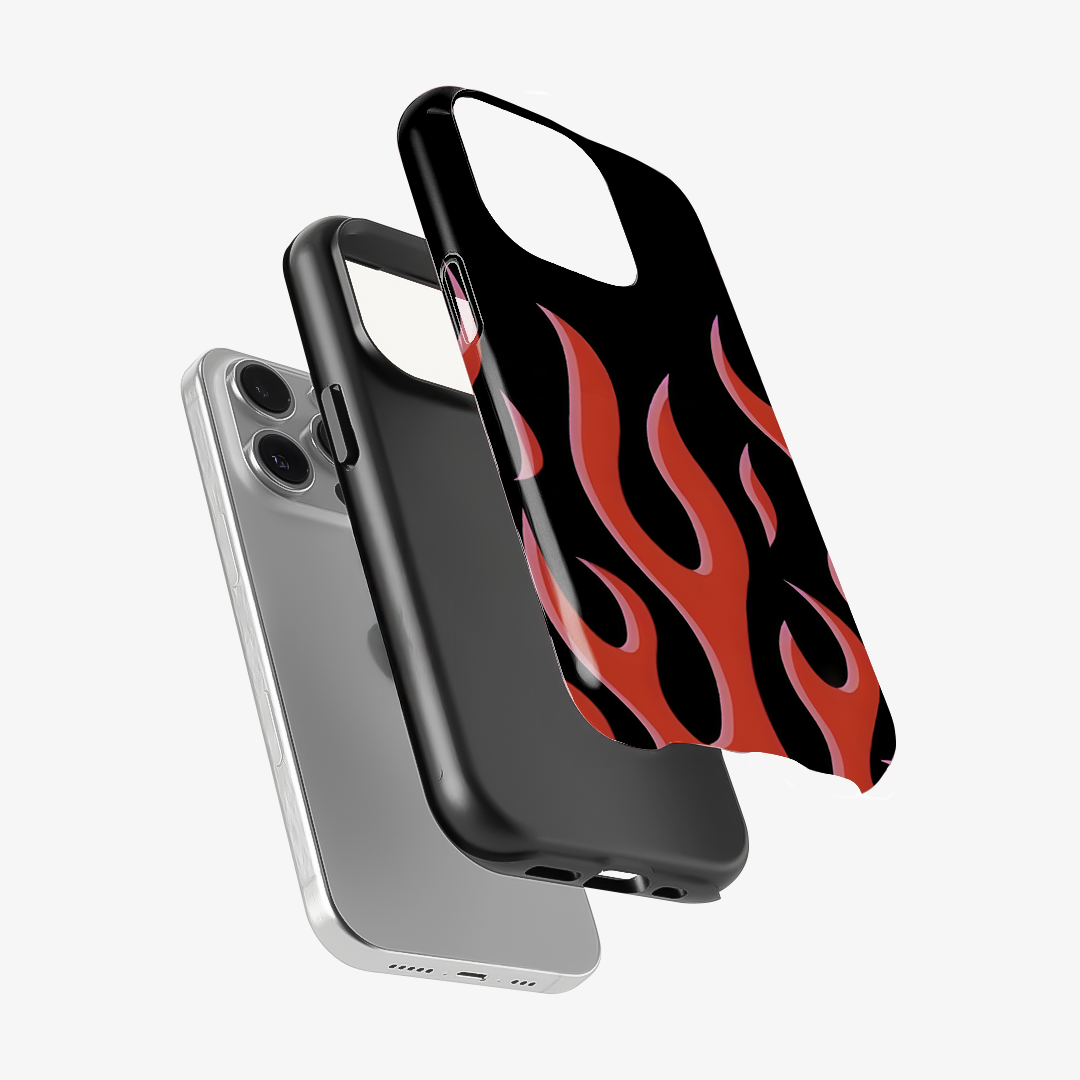 Flame Phone Case | Red