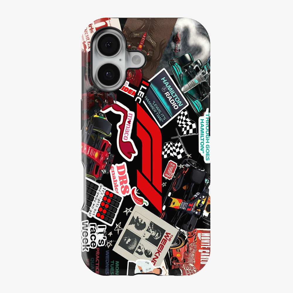 F1 X Weeknd Phone Case