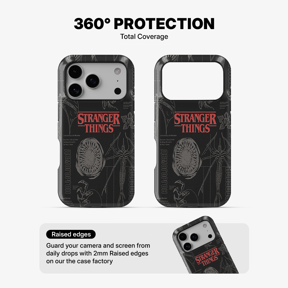 Instubordinate Monster Stranger Things Phone Case