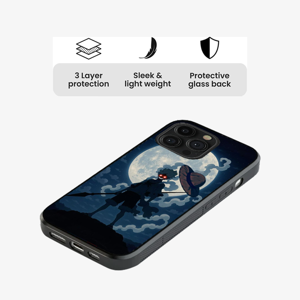 Dark Luffy Anime Phone Case