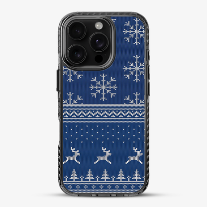 Christmas Navy Snowflake Stride 2.0 Case