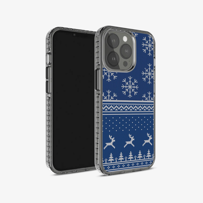 Christmas Navy Snowflake Phone Case