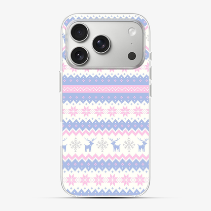 Christmas Pink Snowflake Phone Case