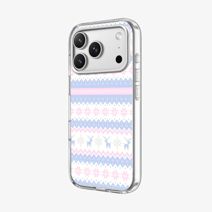 Christmas Pink Snowflake Phone Case