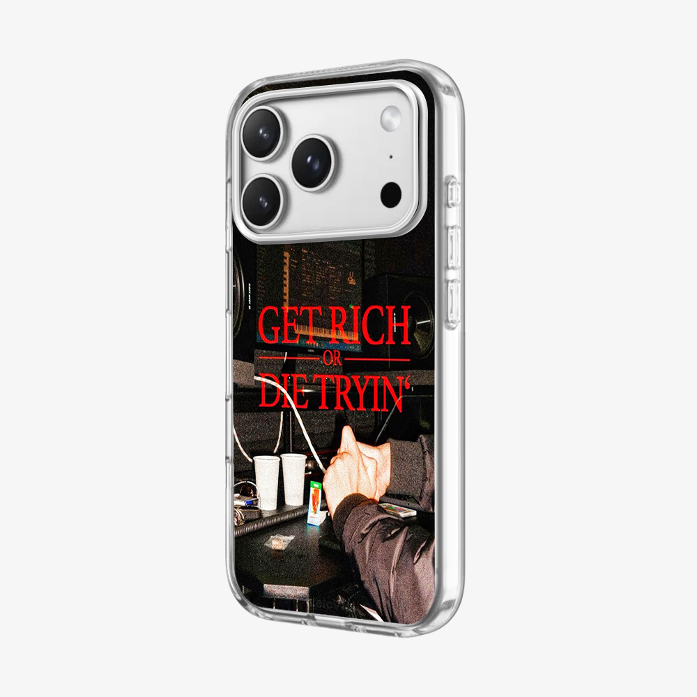 Get Rich Or Die Trying Phone Case