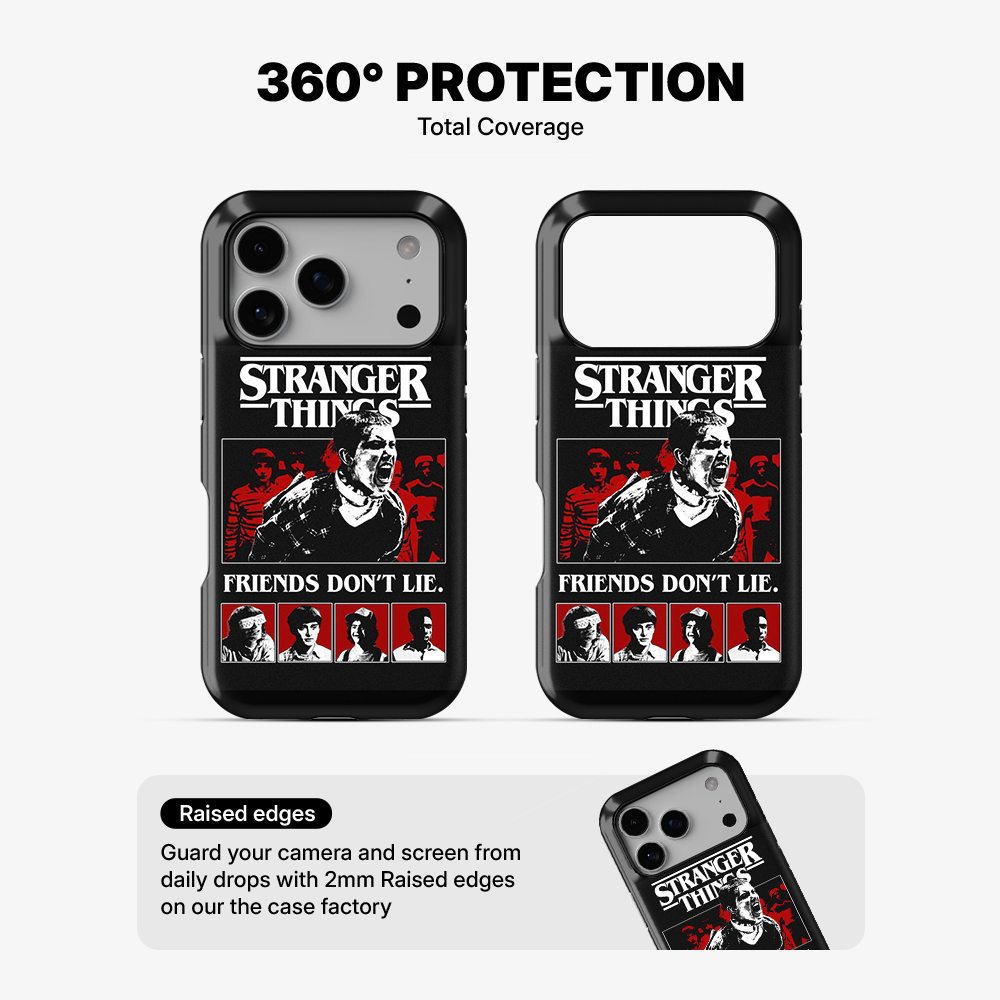 Stranger Things Friends Don't Lie Phone Case