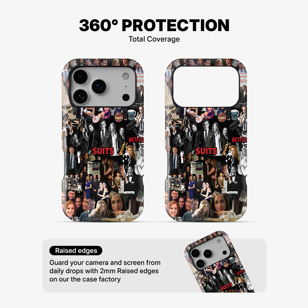 Suits Sticker Phone Case