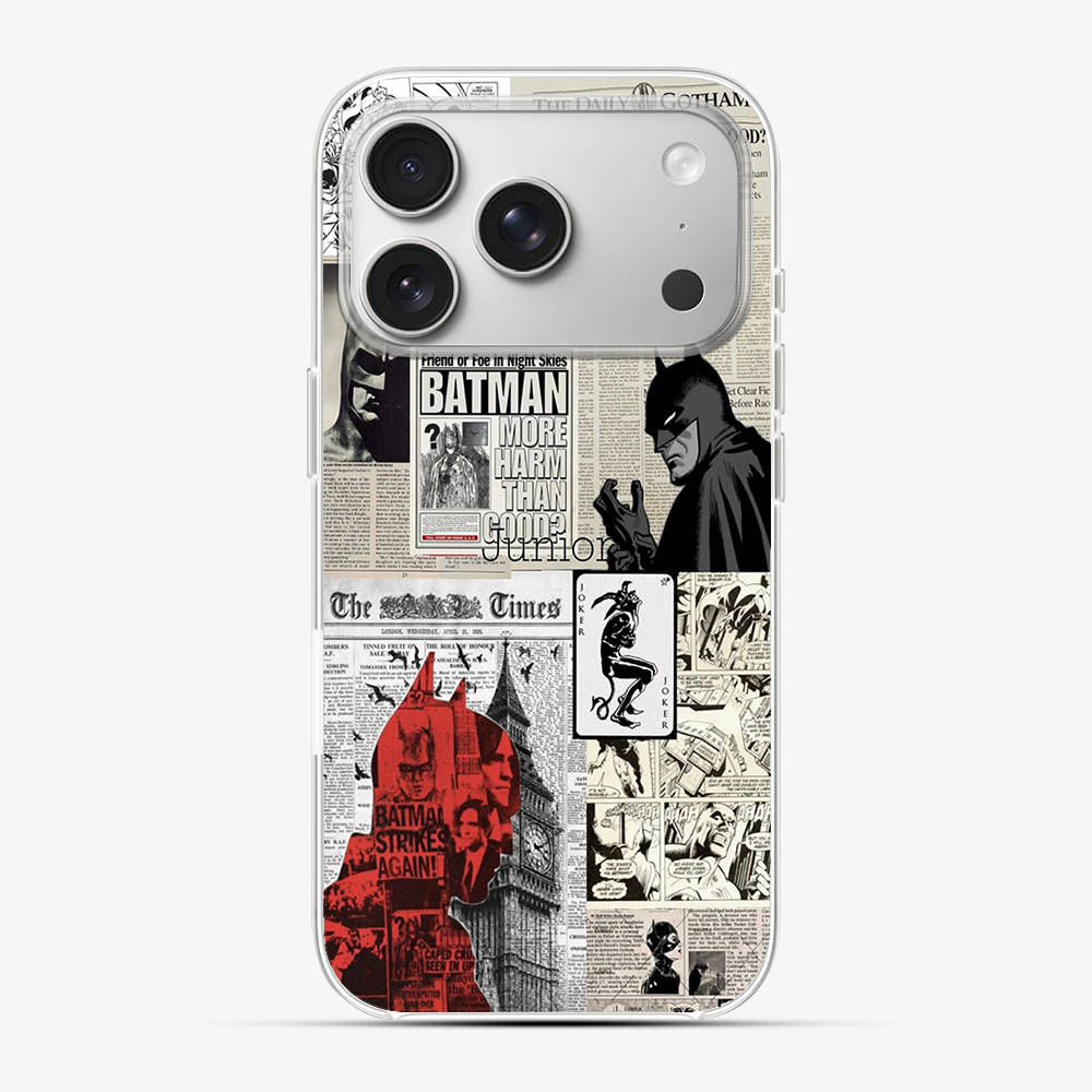 Batman Newspaper Phone Case