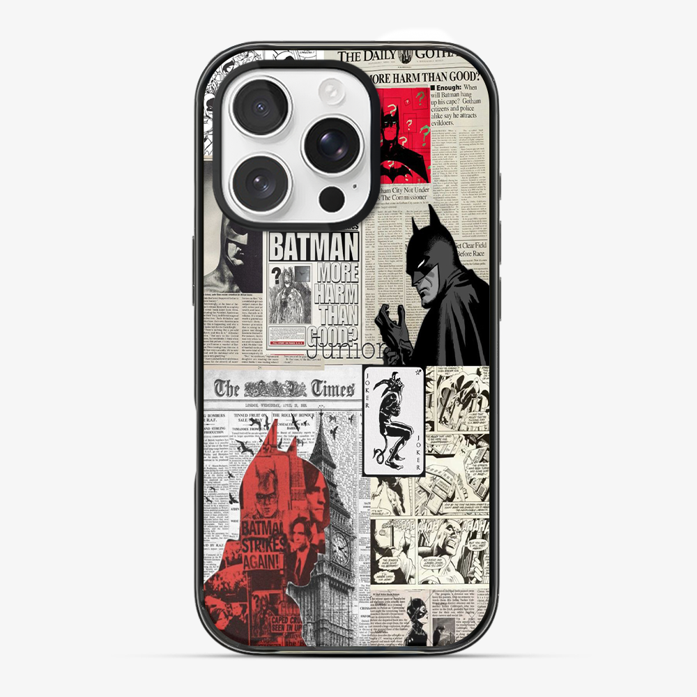 Batman Newspaper Phone Case