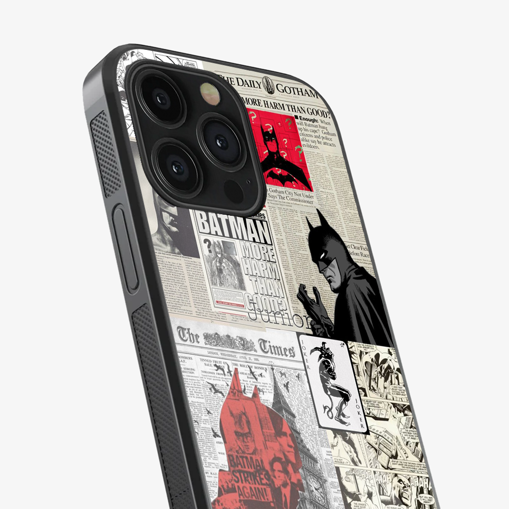 Batman Newspaper Phone Case
