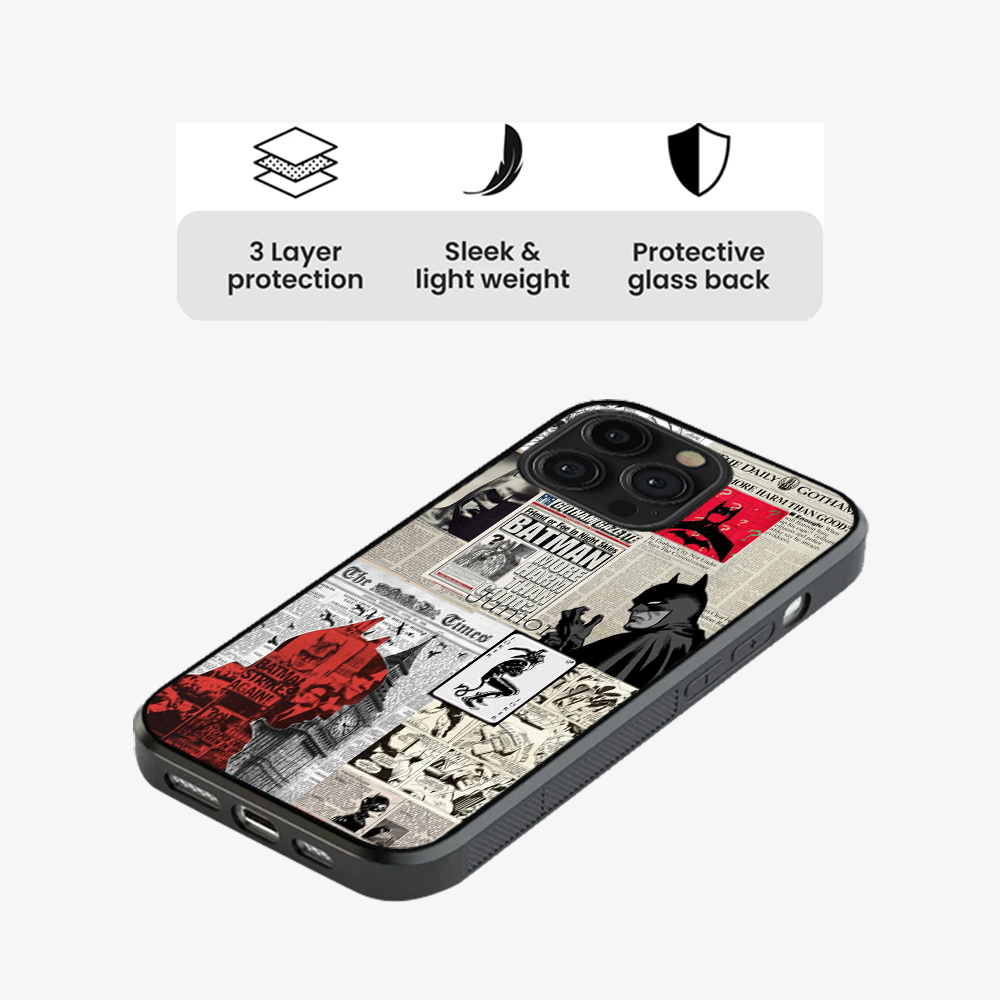 Batman Newspaper Phone Case