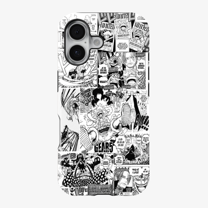Luffy Newspaper Anime Phone Case