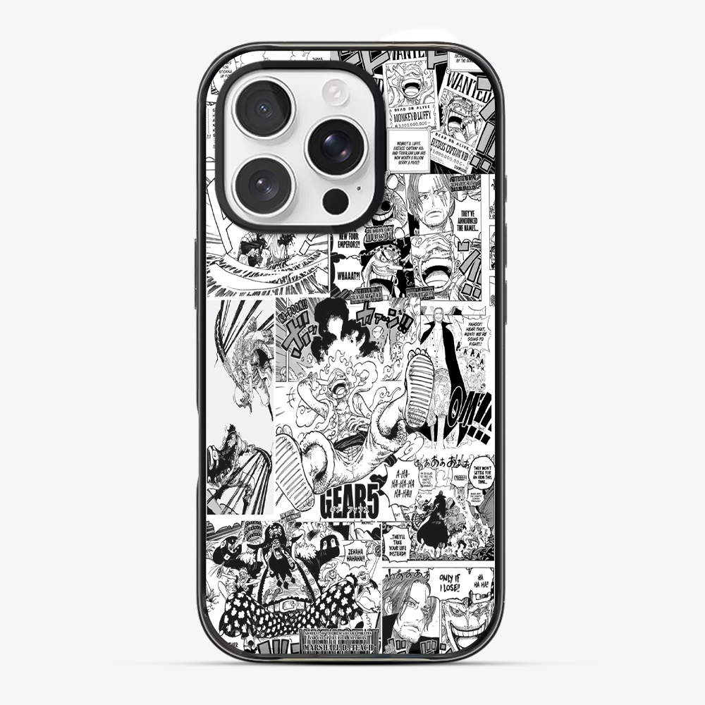 Luffy Newspaper Anime Phone Case