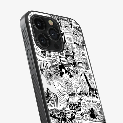 Luffy Newspaper Anime Phone Case
