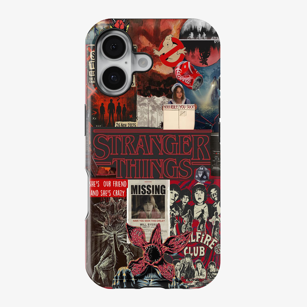 Stranger Things Missing Phone Case