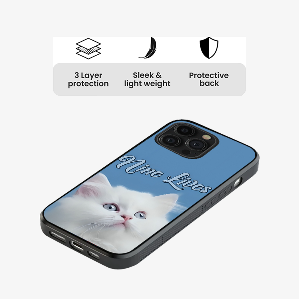 Nine Lives Cat Phone Case