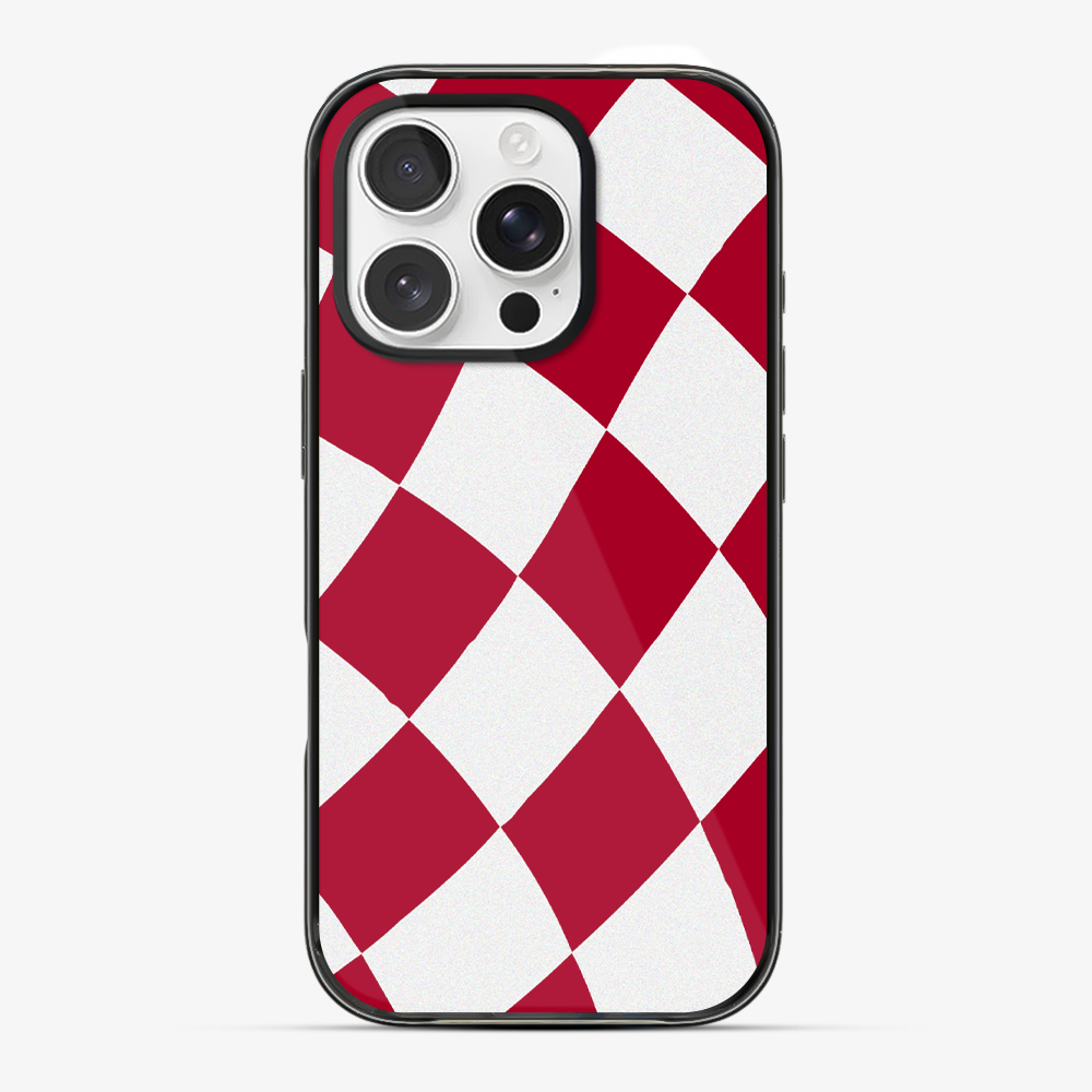 Red & White Checkered Phone Case