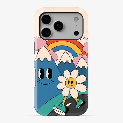 Walking Daisy Phone Case