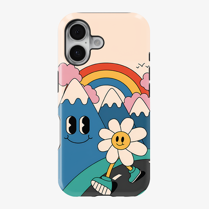 Walking Daisy Phone Case