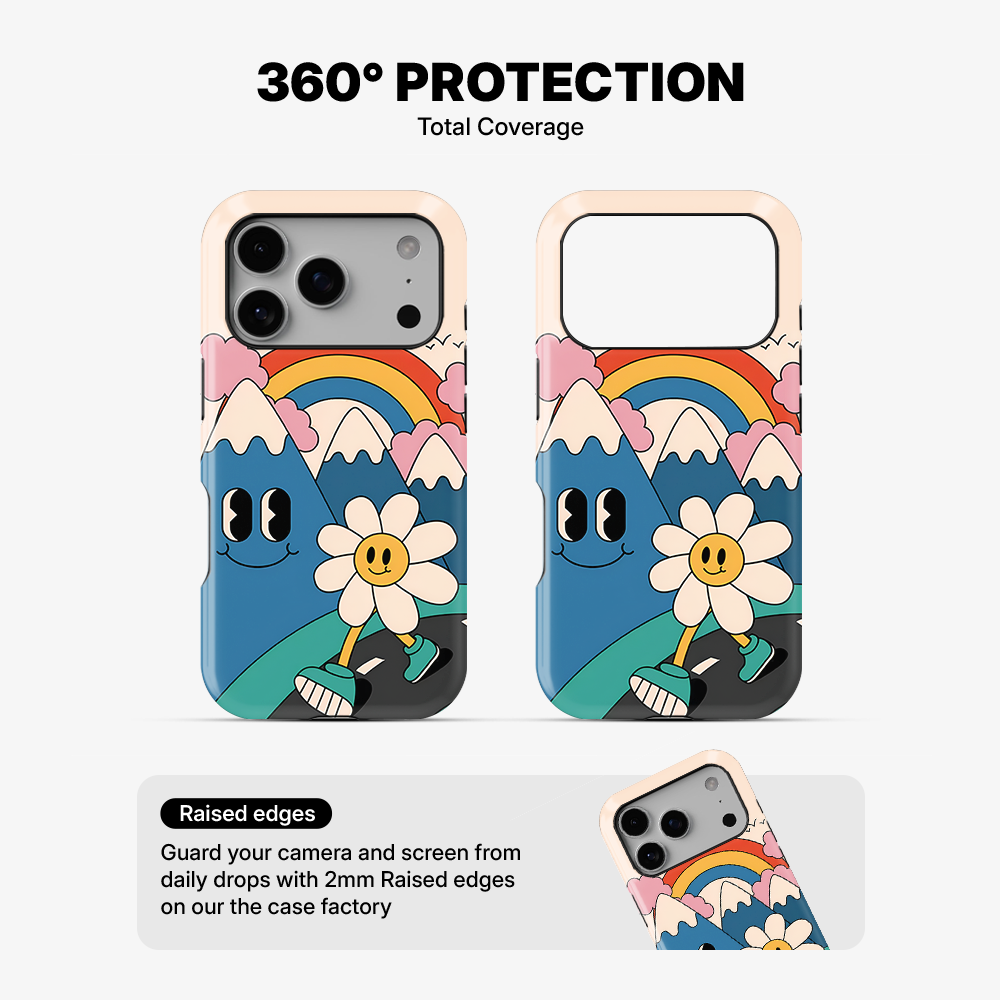 Walking Daisy Phone Case