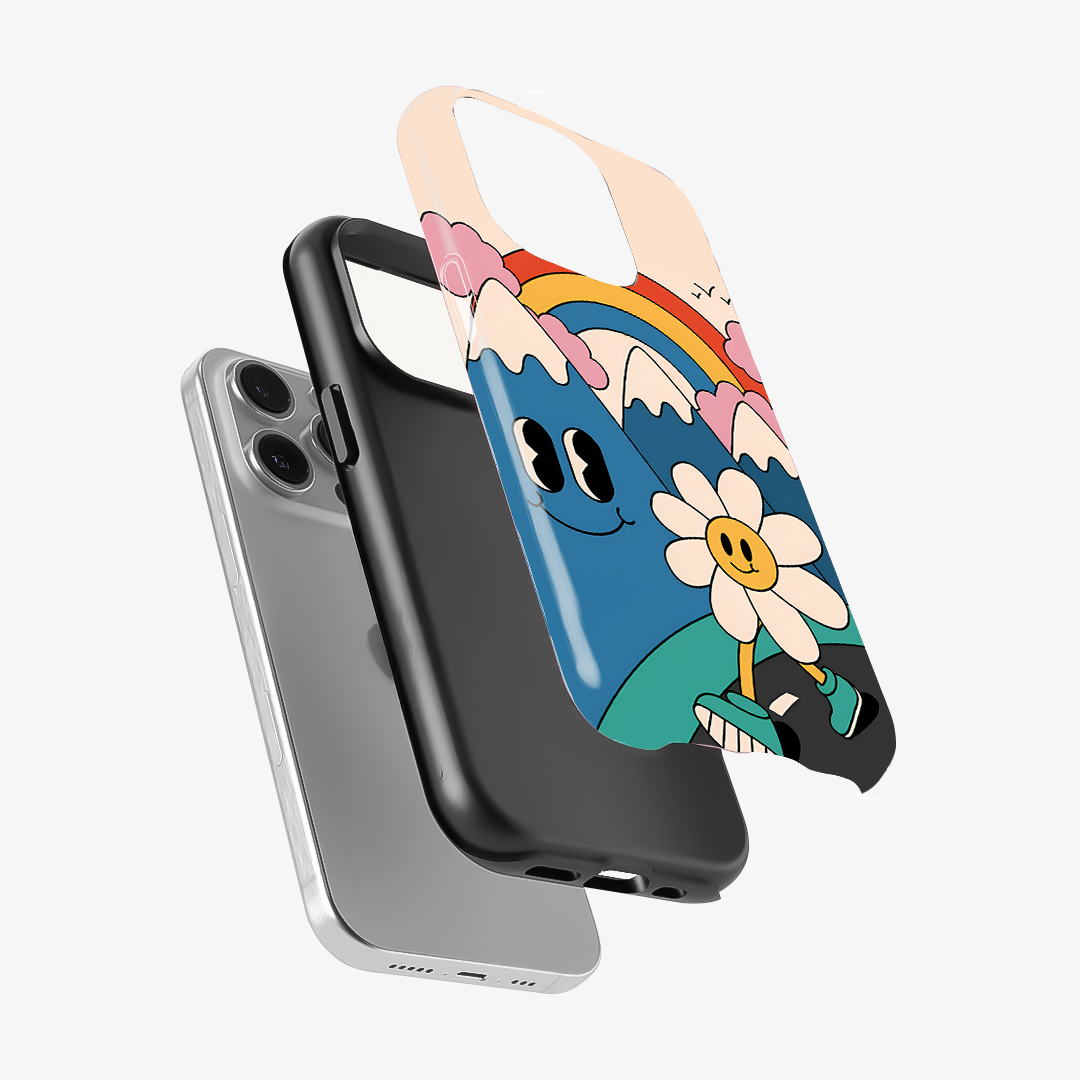 Walking Daisy Phone Case