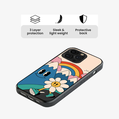 Walking Daisy Phone Case