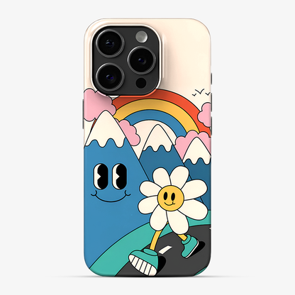 Walking Daisy Phone Case
