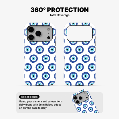 Round Evil Eye Phone Case