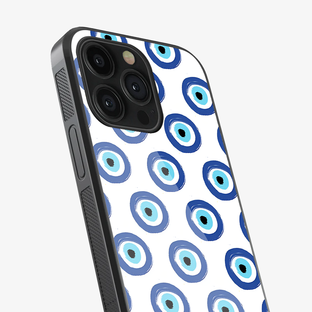 Round Evil Eye Phone Case