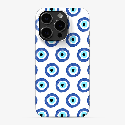 Round Evil Eye Phone Case