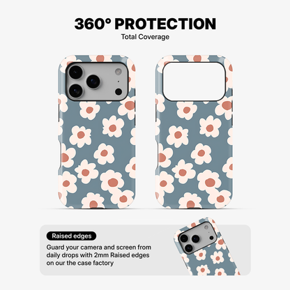 Blue Flower Phone Case