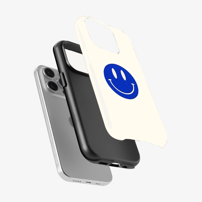 Blue Smiley Phone Case