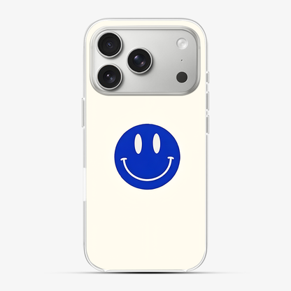 Blue Smiley Phone Case